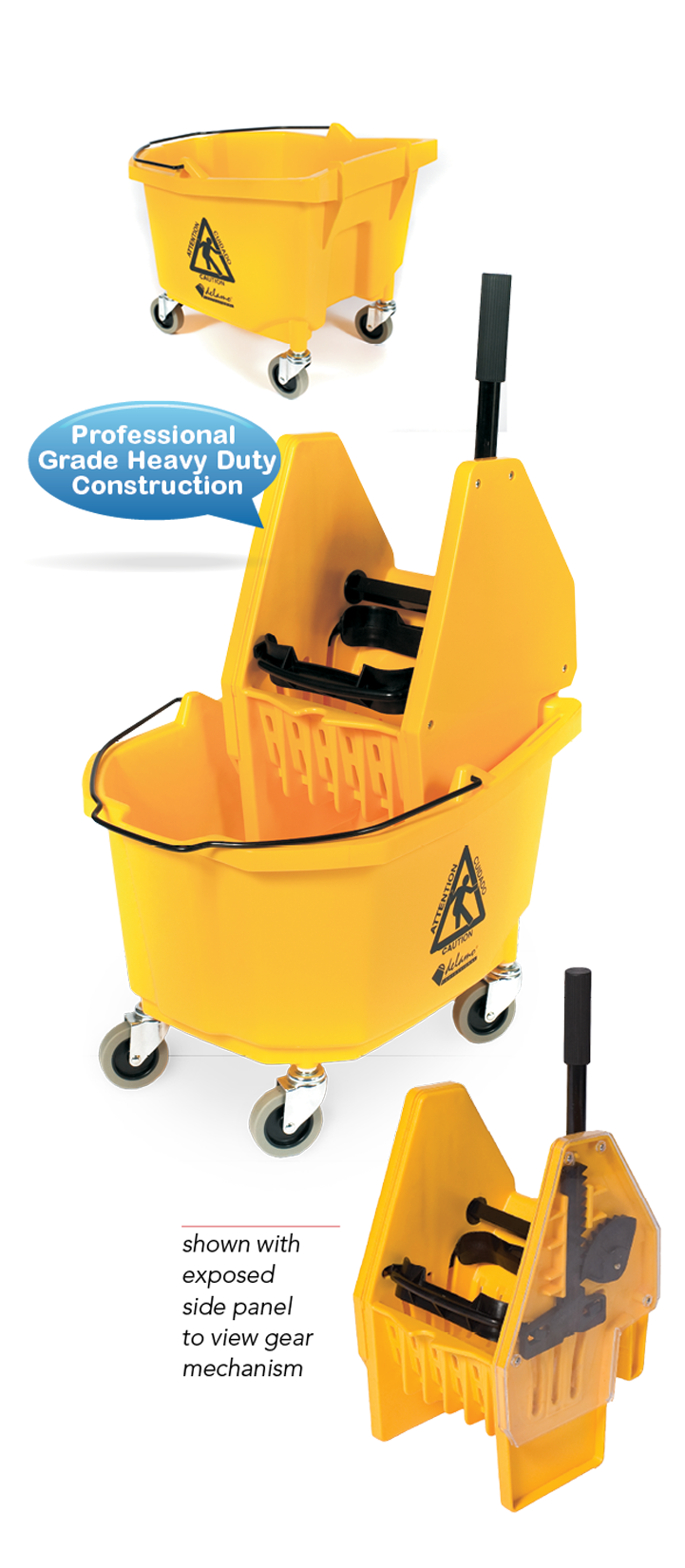 Action-Pro' 30L Double Bucket Mopping System – Ramon Hygiene Products